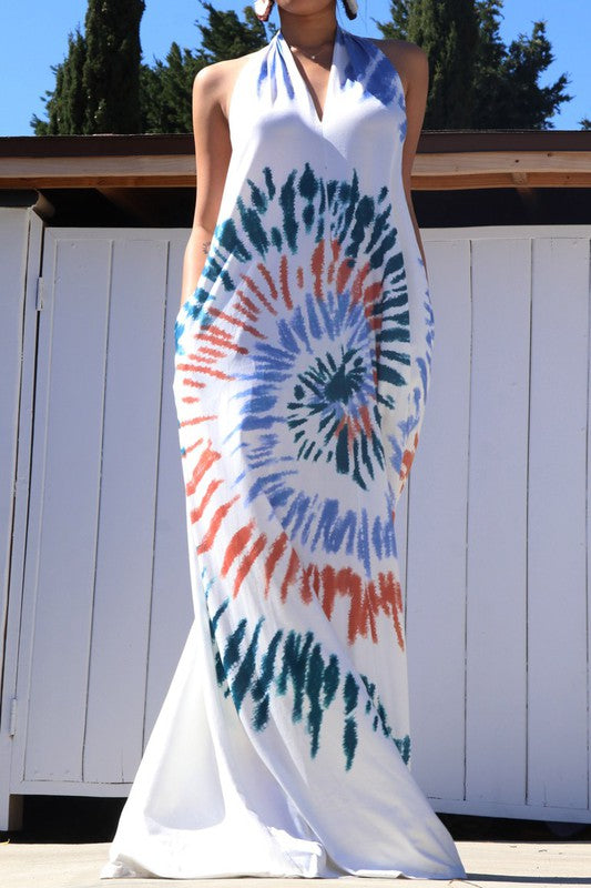 Mediterranean Muse Maxi Dress