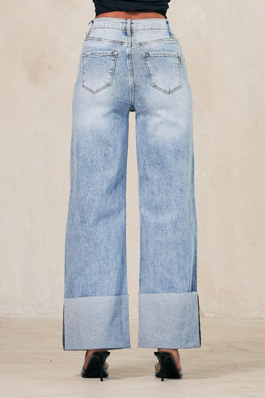 The Double Take Wide Leg Jean