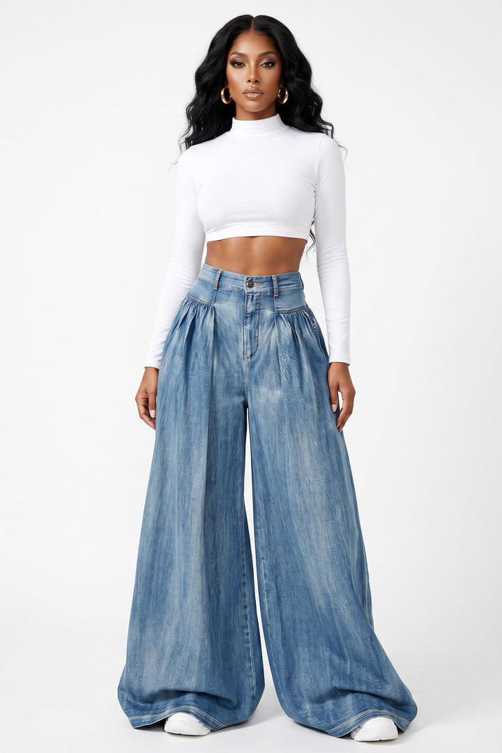 The Grand Entrance Wide-Leg Jean