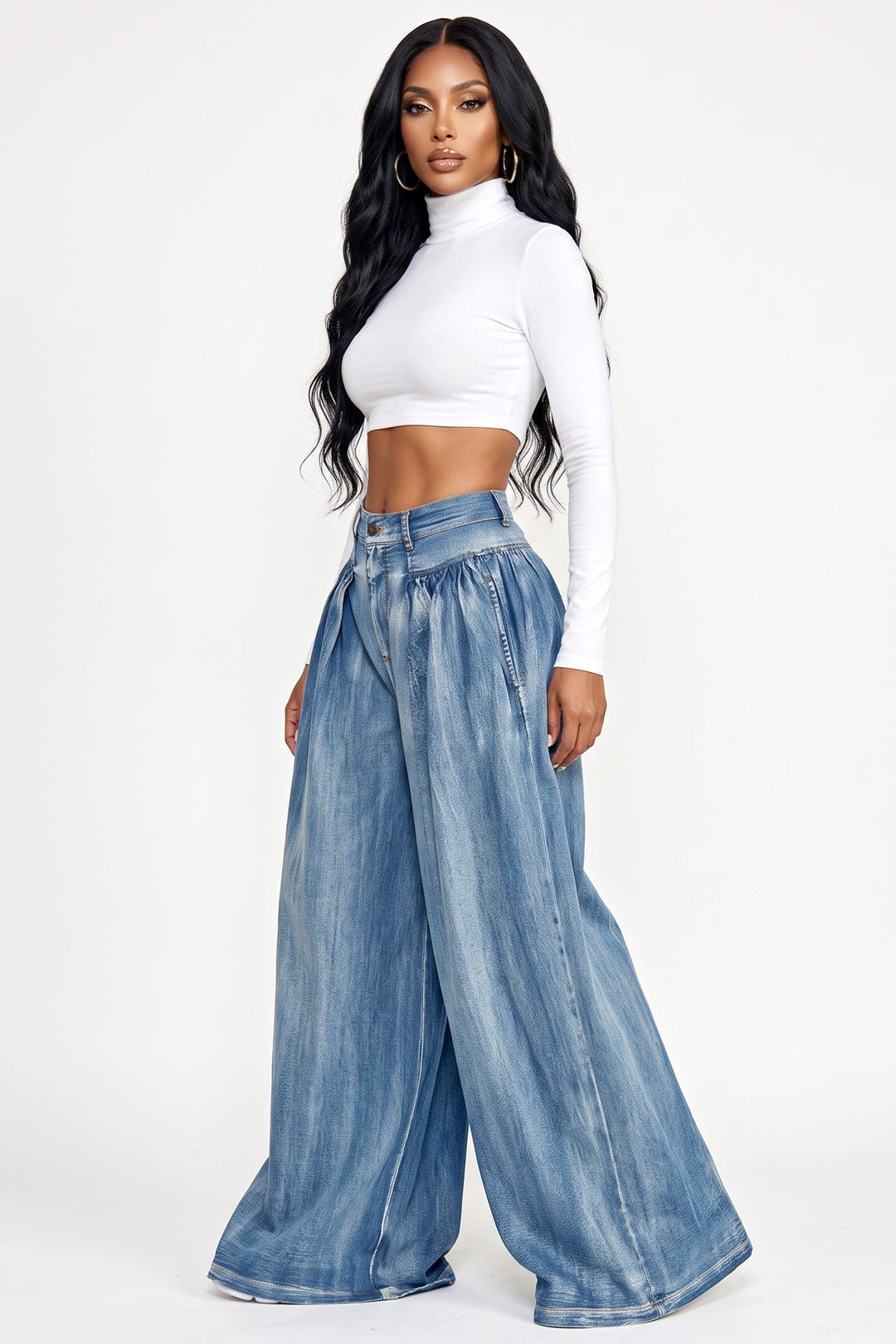 The Grand Entrance Wide-Leg Jean