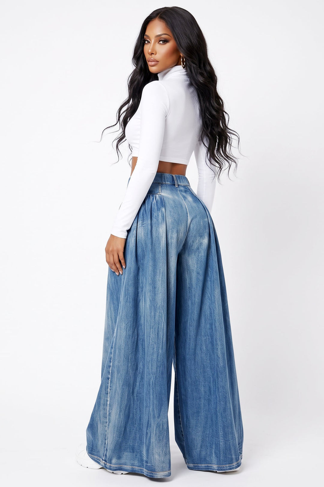 The Grand Entrance Wide-Leg Jean