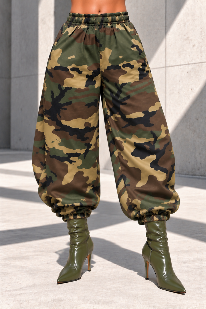 Doing the Most Camo Joggers