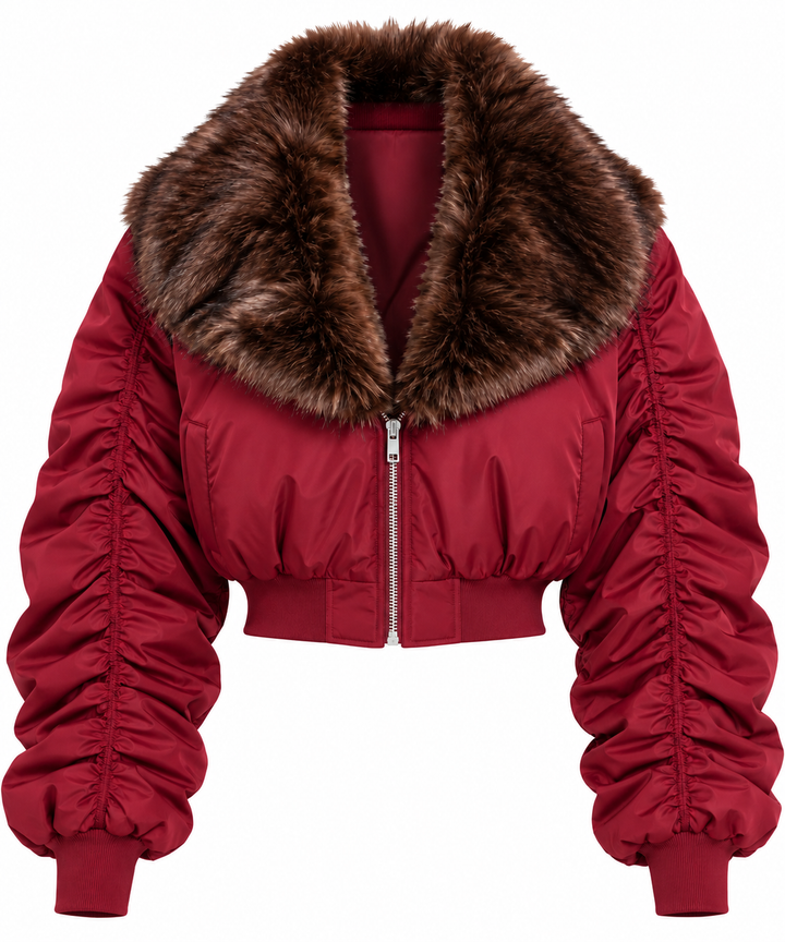 The Lux Rebellion Faux Fur Jacket
