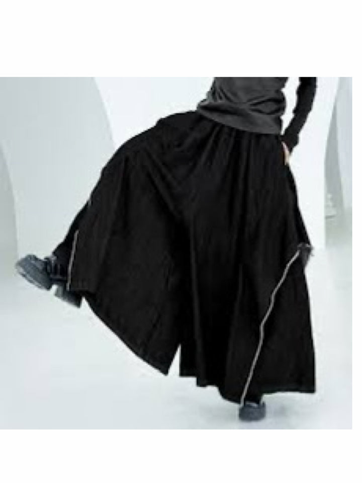 Ring the Bell Wide Leg Jean (Black)