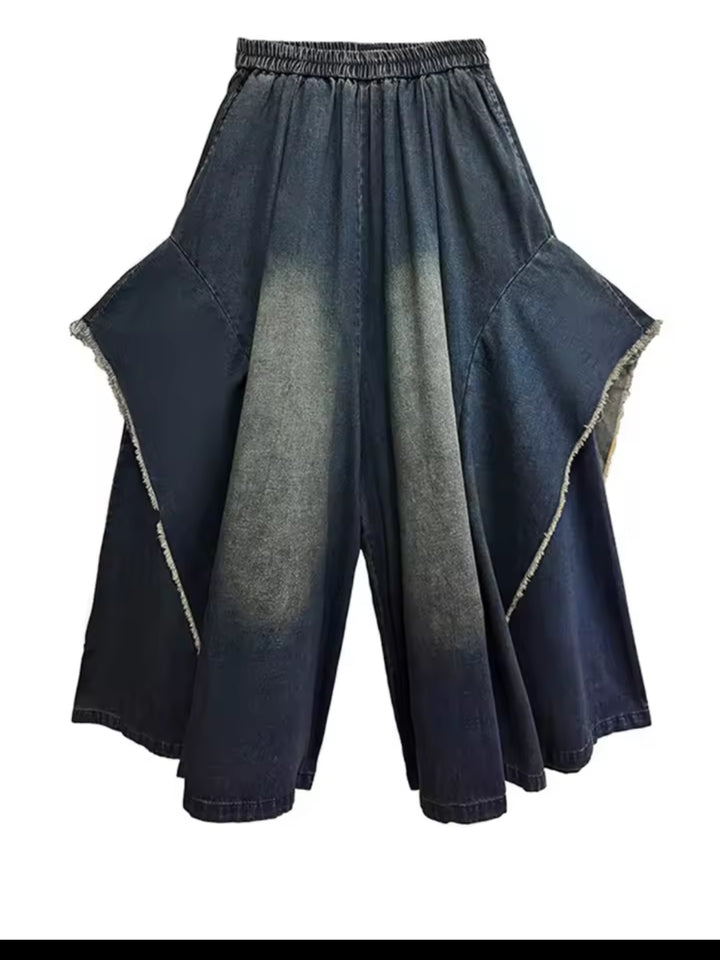 Ring the Bell Wide Leg Jean (Black)