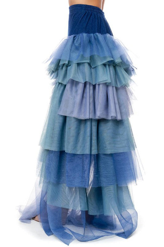 The Skies are Blu Tulle Skirt