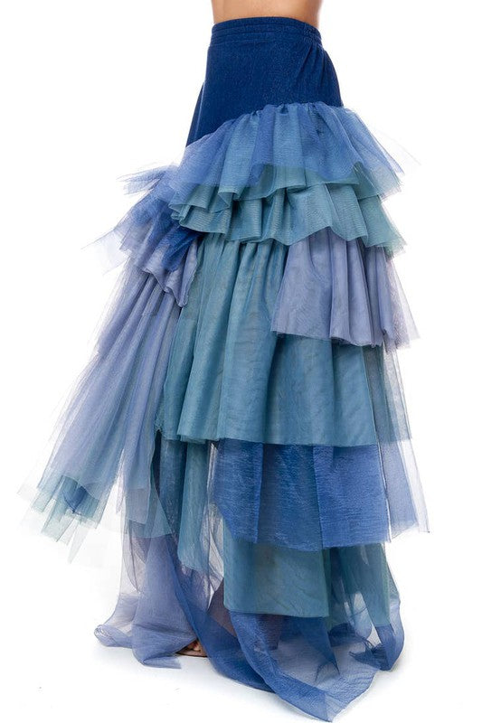 The Skies are Blu Tulle Skirt