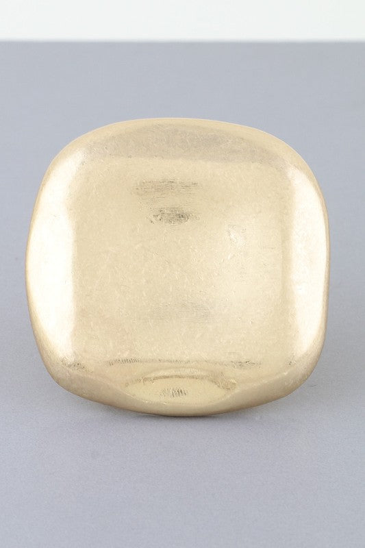 Hammered Statement Ring