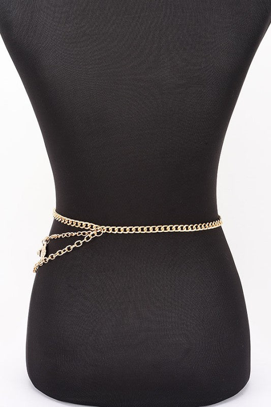 Starfish Layered Chain Belt