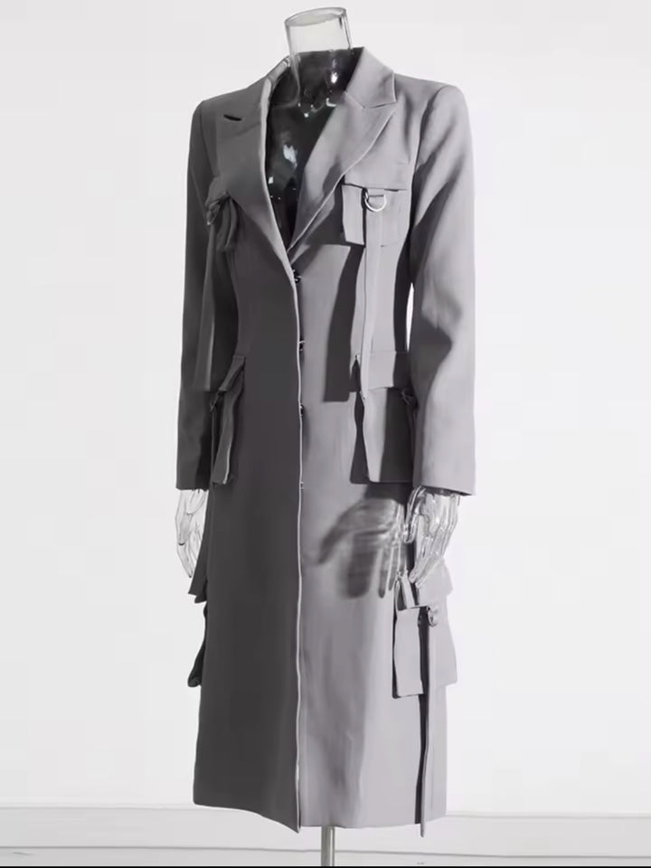 Blaine Suited Pocket Dress/Coat