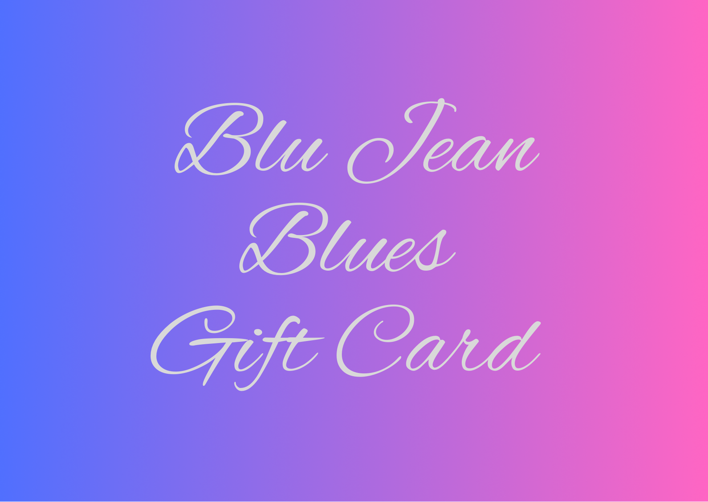 Gift Cards (Available in Increments)
