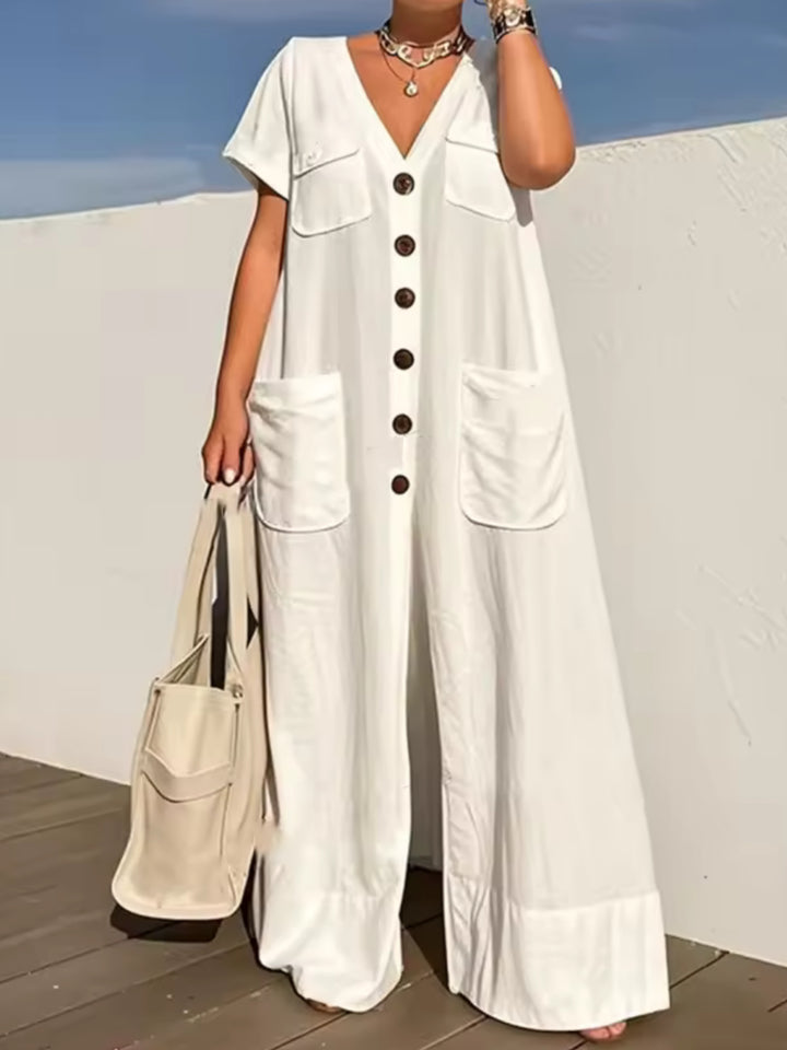 Keep it Simple Wide leg Jumpsuit