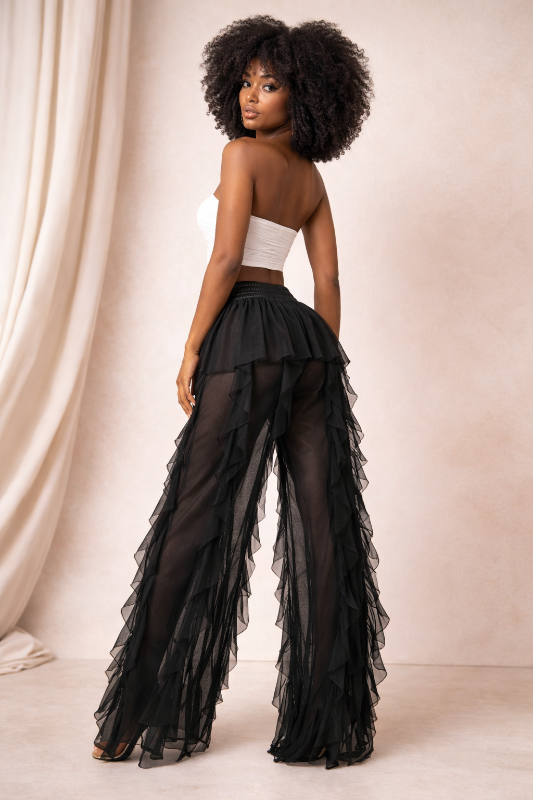 Island Breeze Sheer Ruffle Set