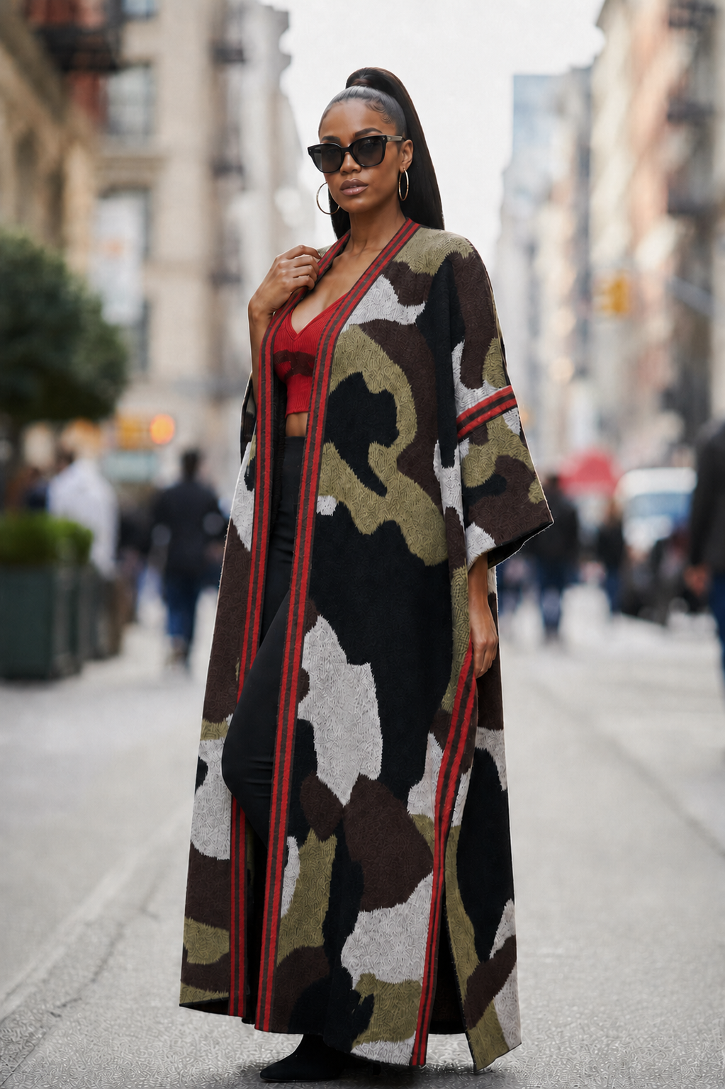 Incognito Camo Maxi Duster