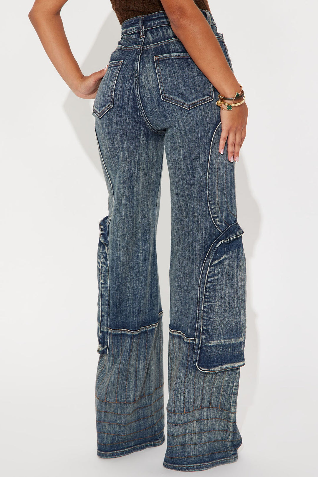 Brushed up Big Cargo Pocket Jean