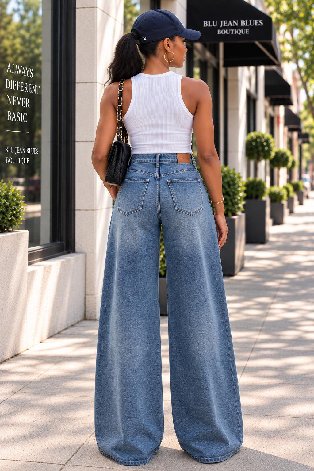 The Boulevard | Judy Blue Palazzo Jeans