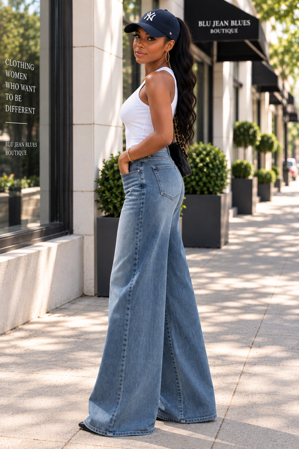 The Boulevard | Judy Blue Palazzo Jeans