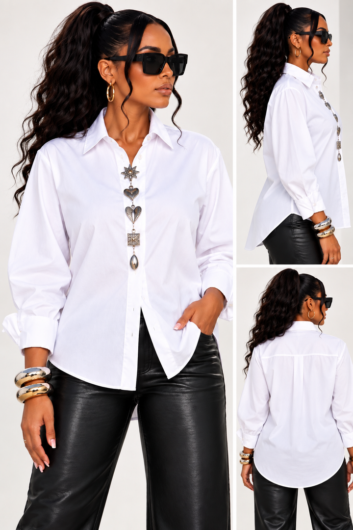 Pinned to Perfection High Low Shirt