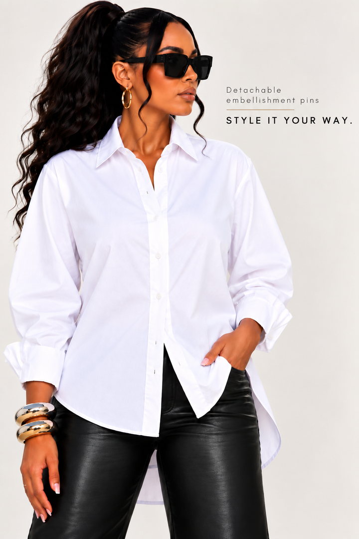Pinned to Perfection High Low Shirt