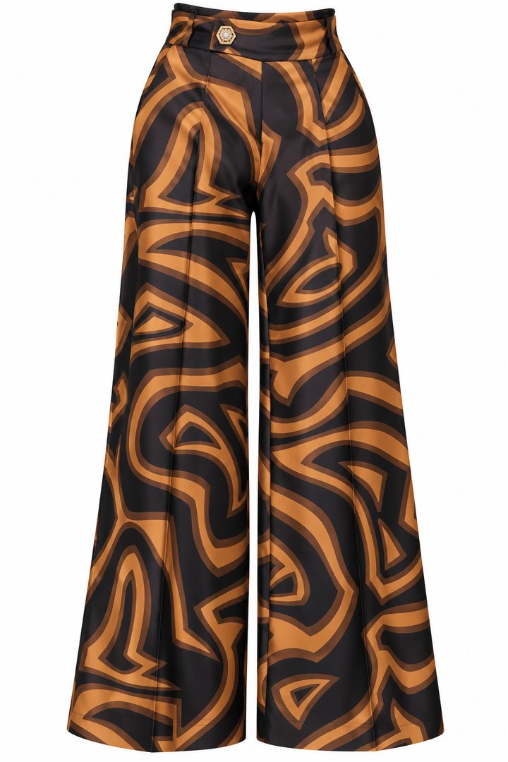 The House of Art Design Wide Leg Pants – alternate view 2 | Blu Jean Blues