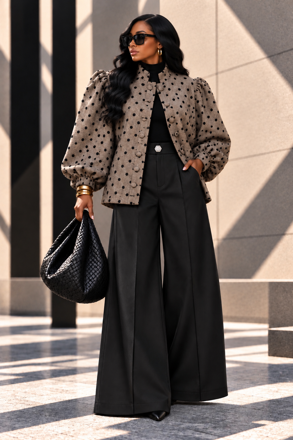 The Millie Polka Dot Jacket
