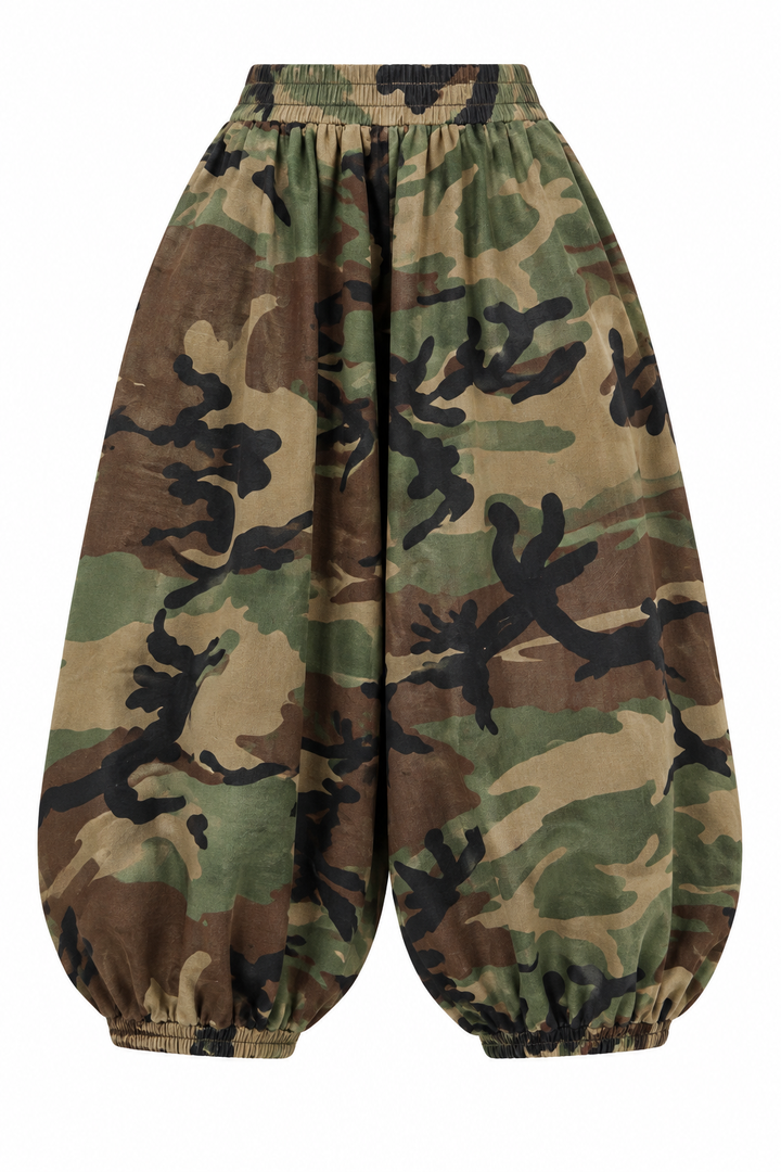 Wild Remix Camo Harem Joggers