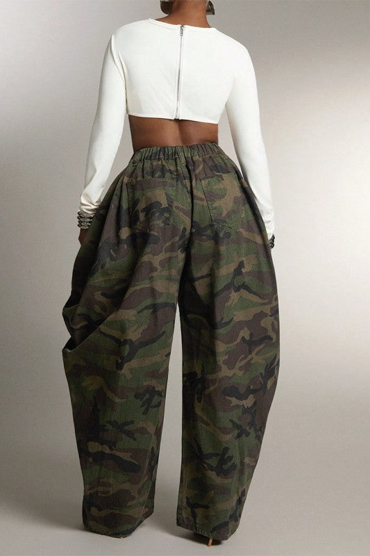 Rebel Formation Camo Sculpted Pants - Coming soon 11/4/26
