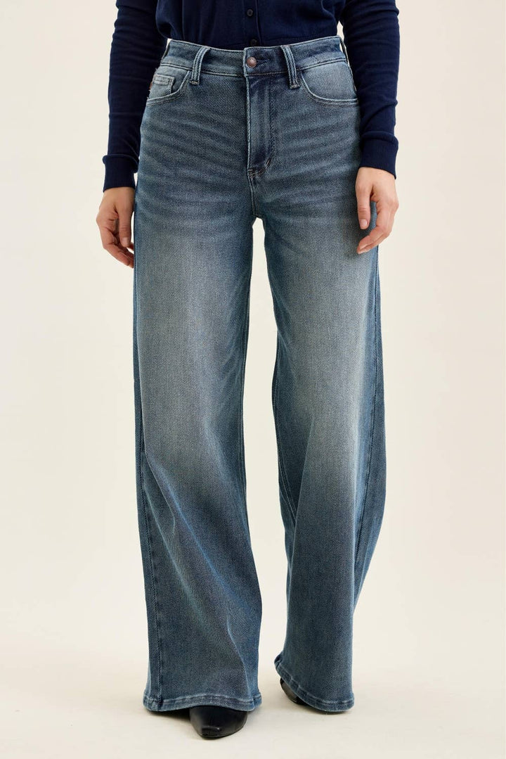 The Boulevard | Judy Blue Palazzo Jeans
