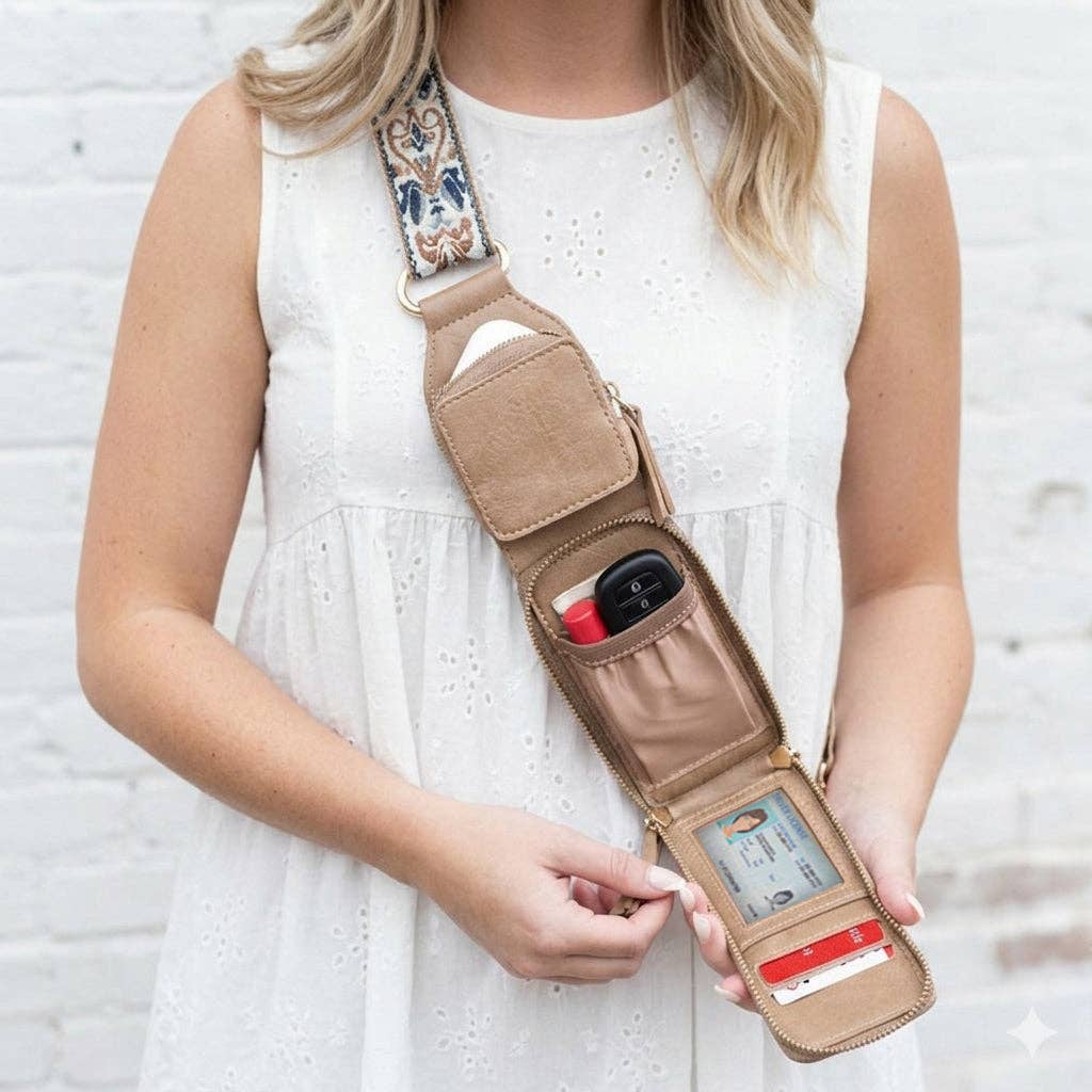 Zip &amp; Clip RFID Strap Phoneholder