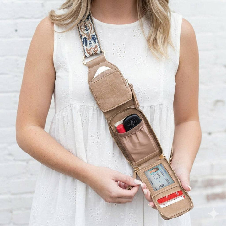 Zip &amp; Clip RFID Strap Phoneholder