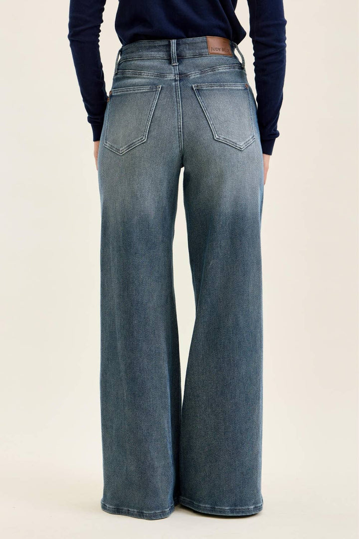 The Boulevard | Judy Blue Palazzo Jeans