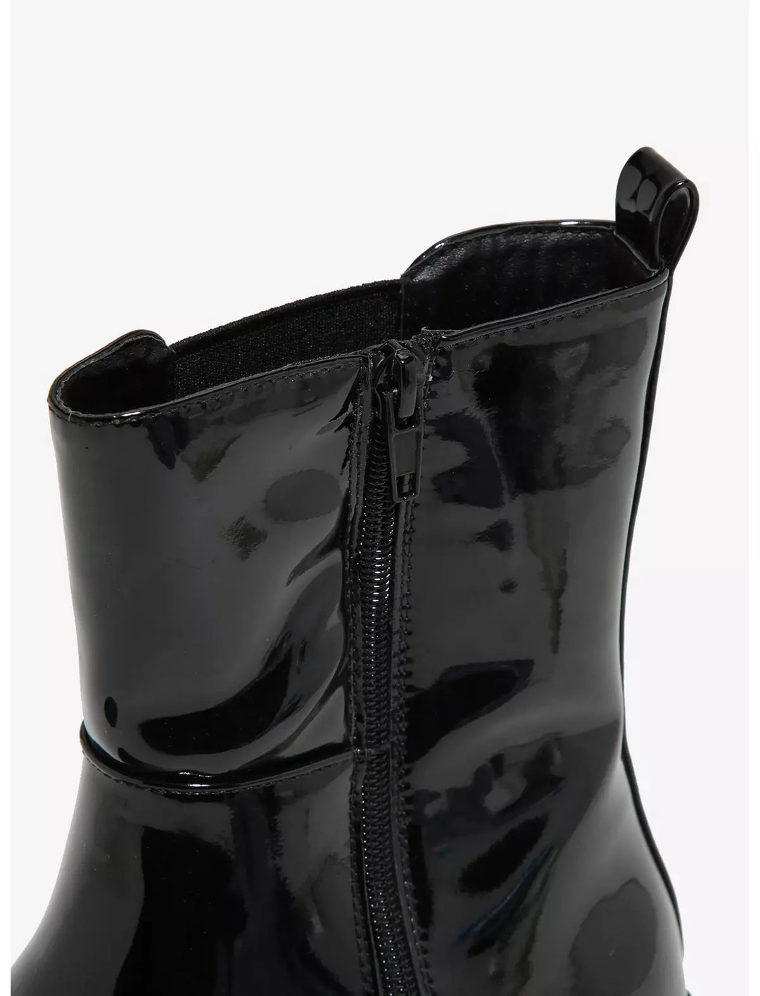 Patent Vines Chelsea Bootie