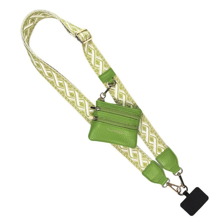 Clip &amp; Go Zippered XOXO Phone Holder