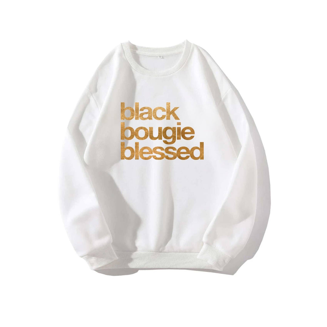 Black Bougie Blessed Sweatshirt