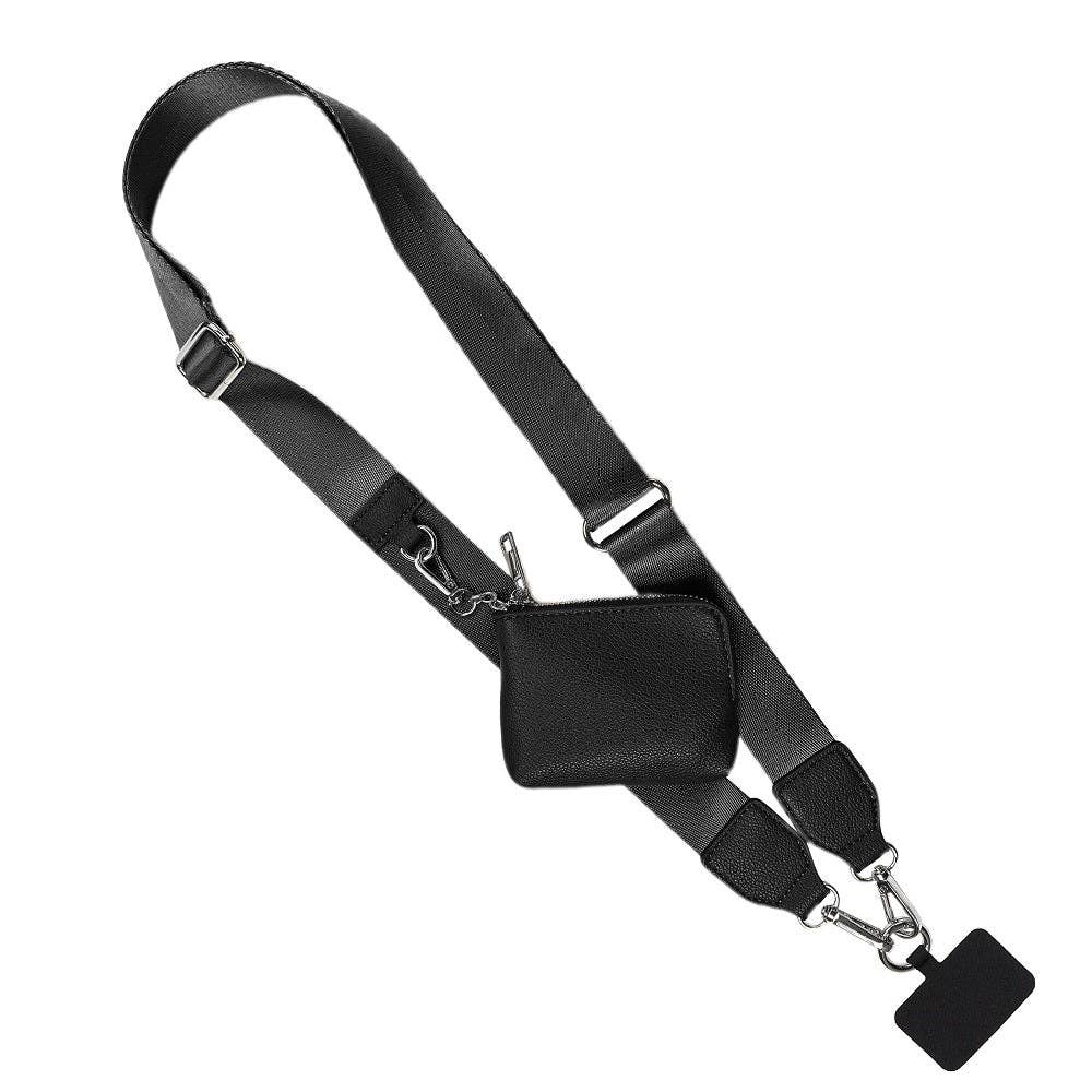 Clip &amp; Go Big Strap RFID Pouch Phone Holder