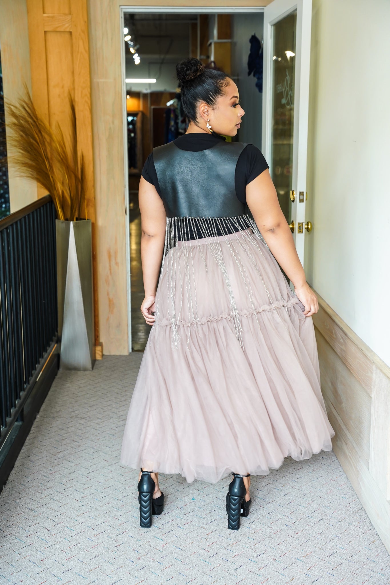 Girly, Girl Pleated Mesh Tulle Skirt