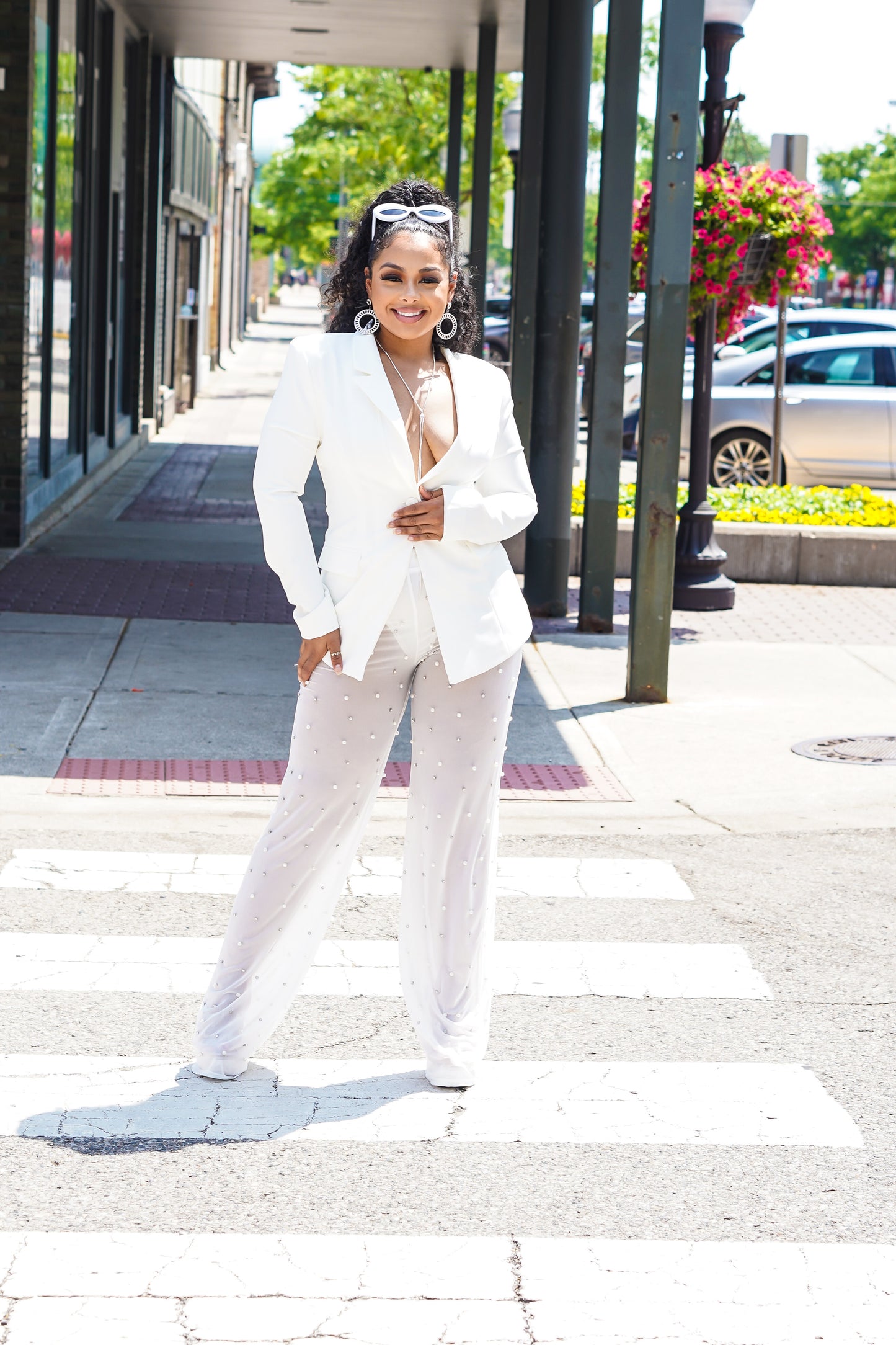 Sheer Mystery Ball Pants Set