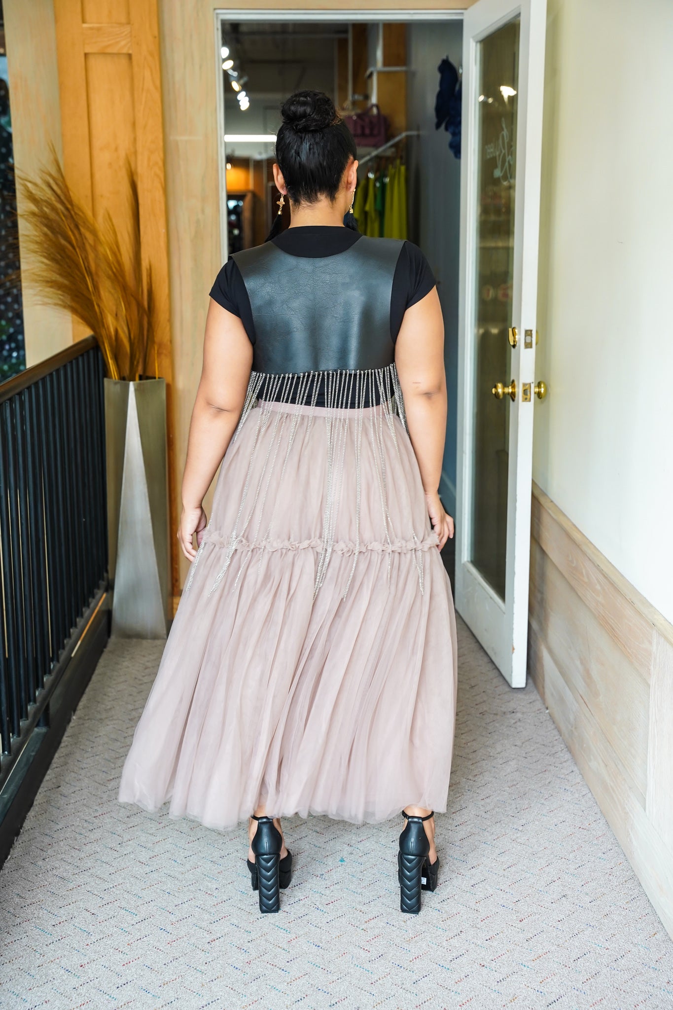 Girly, Girl Pleated Mesh Tulle Skirt
