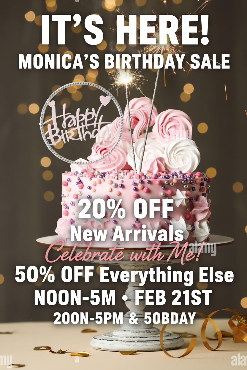 Reel Final Frame - Birthday Sale Reveal