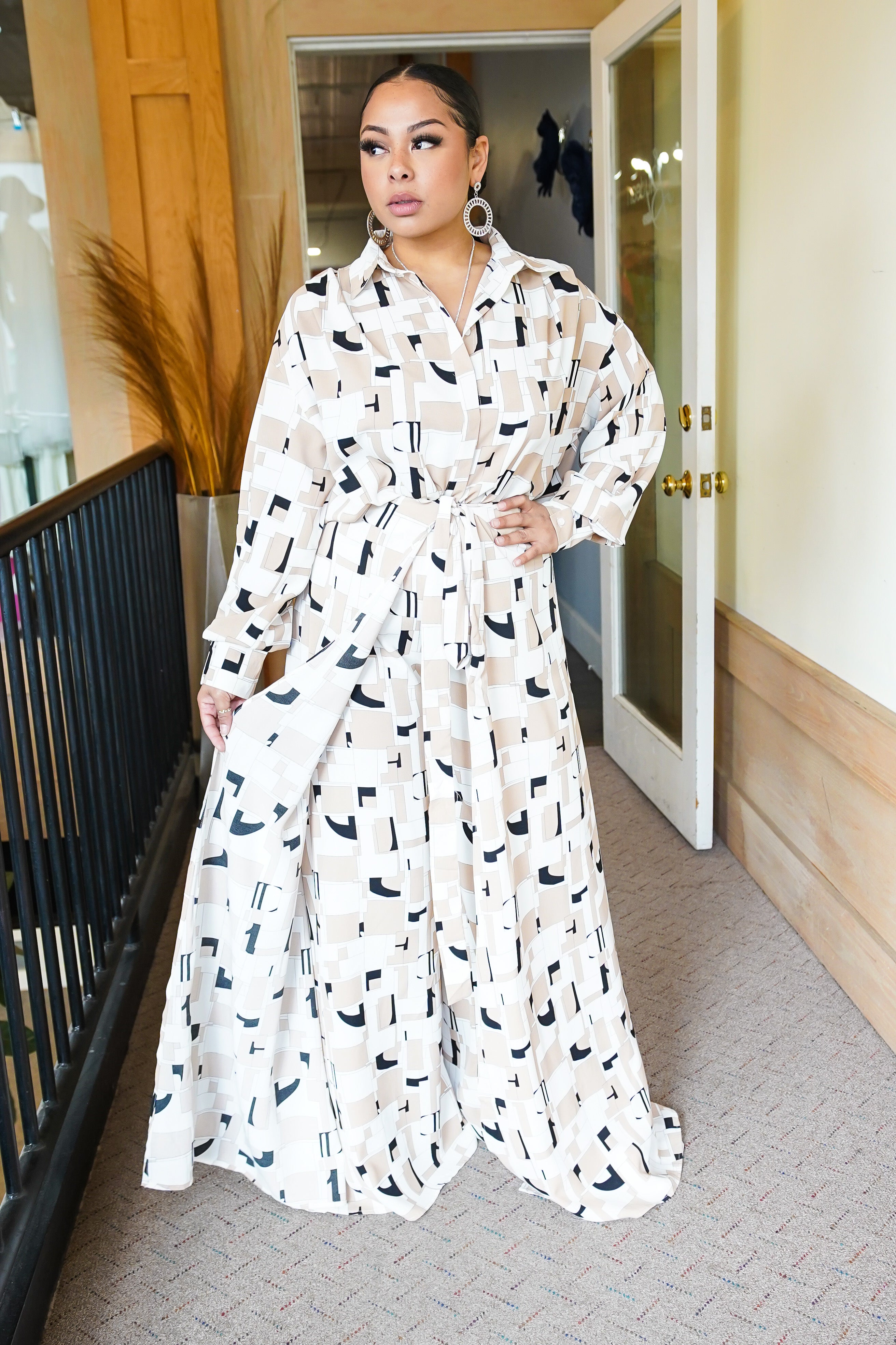 Francis Rain Wide Leg Pants Set Blu Jean Blues