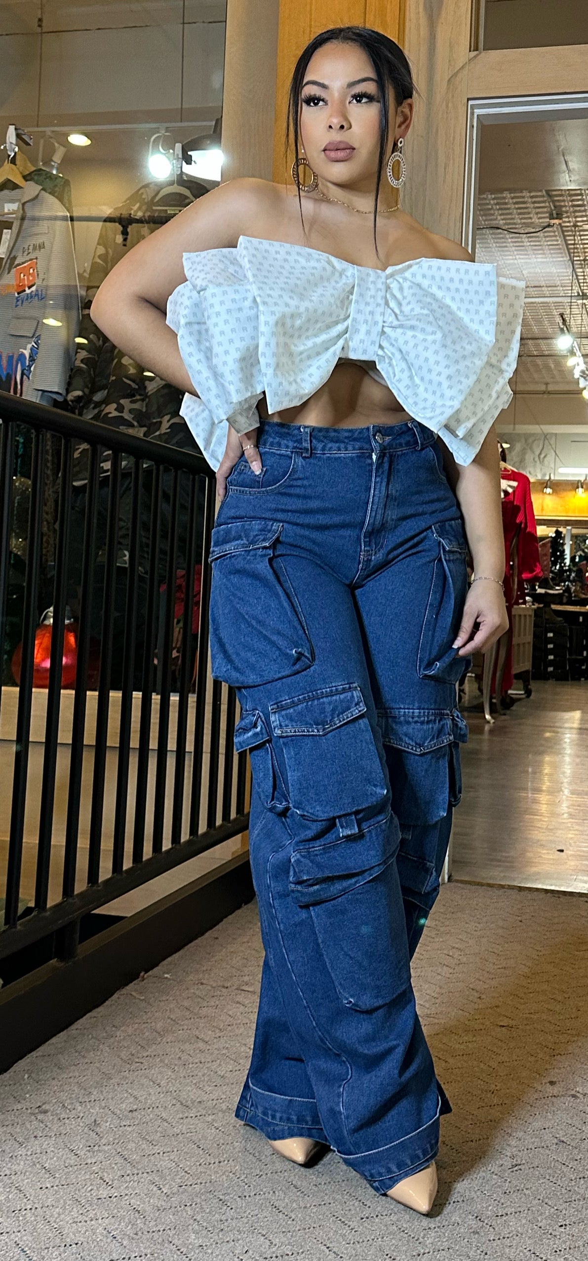 Macea Cargo Pocket Jeans