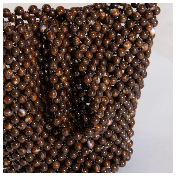 Bucket of Beads Handle Purse
