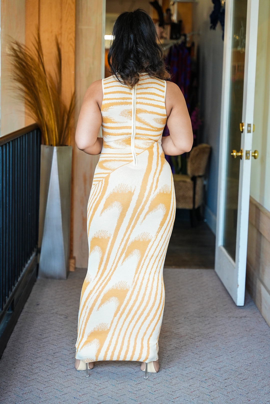 Different Directions Swirl Dress