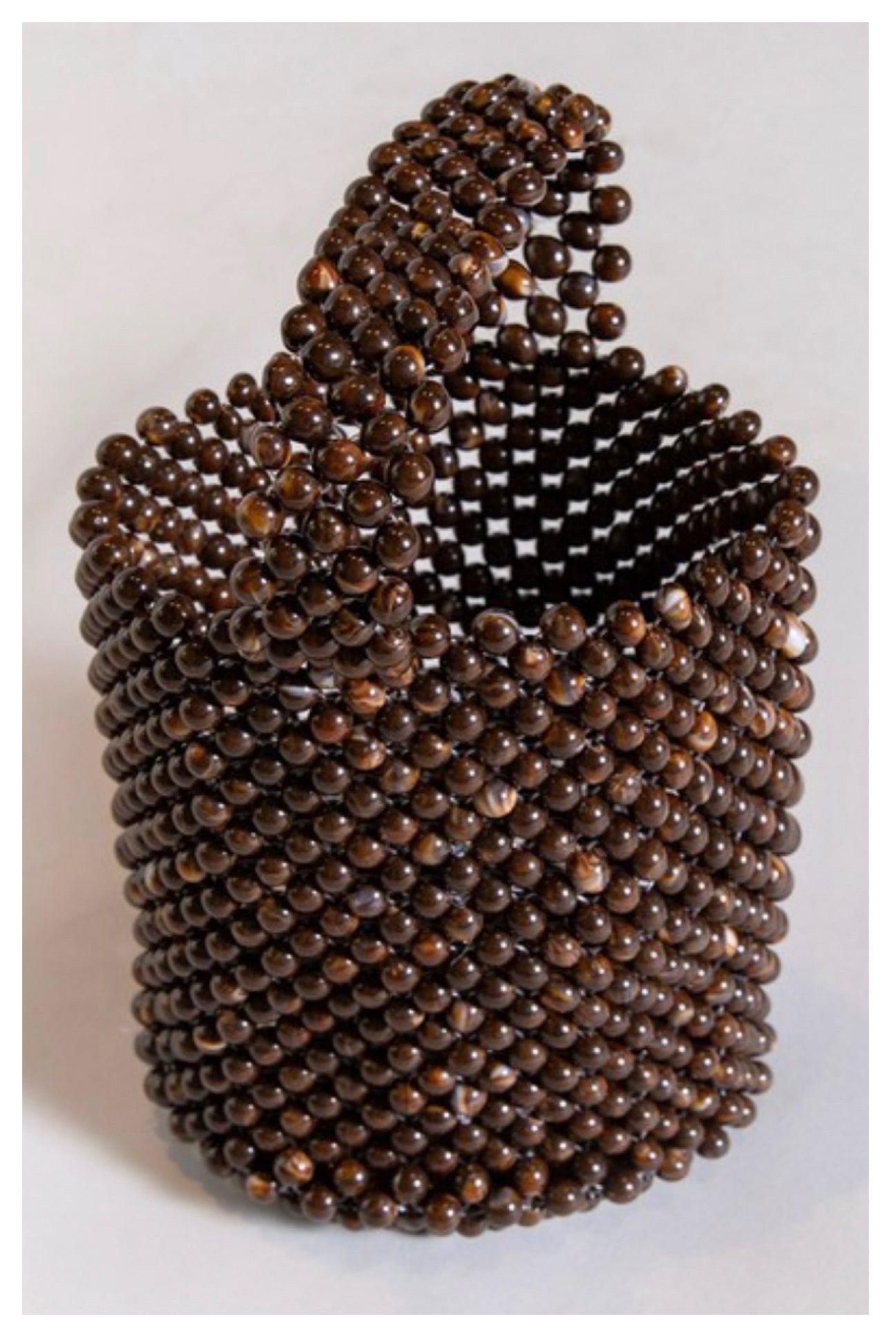Bucket of Beads Handle Purse