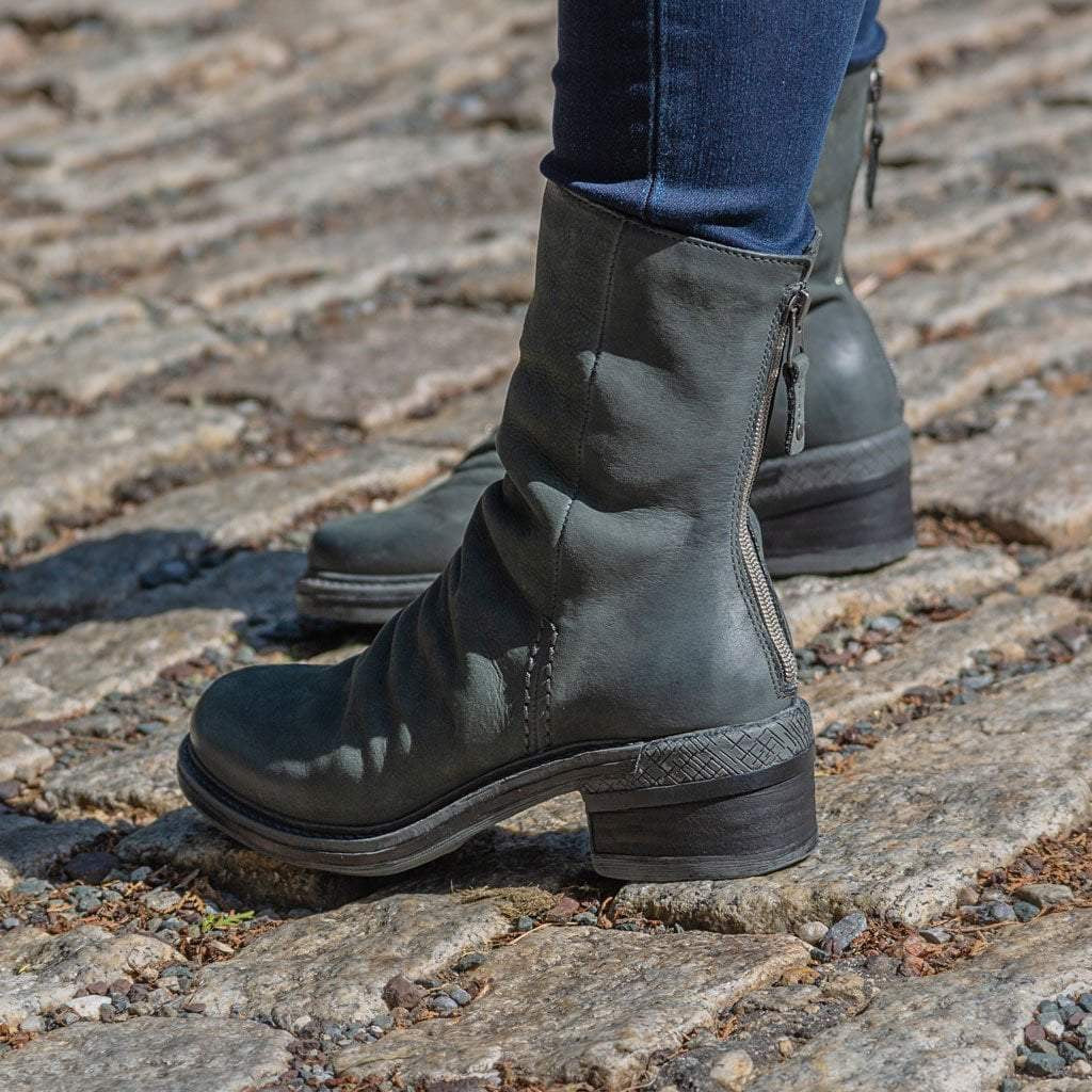 It’s a Slouch Leather Flat Boot