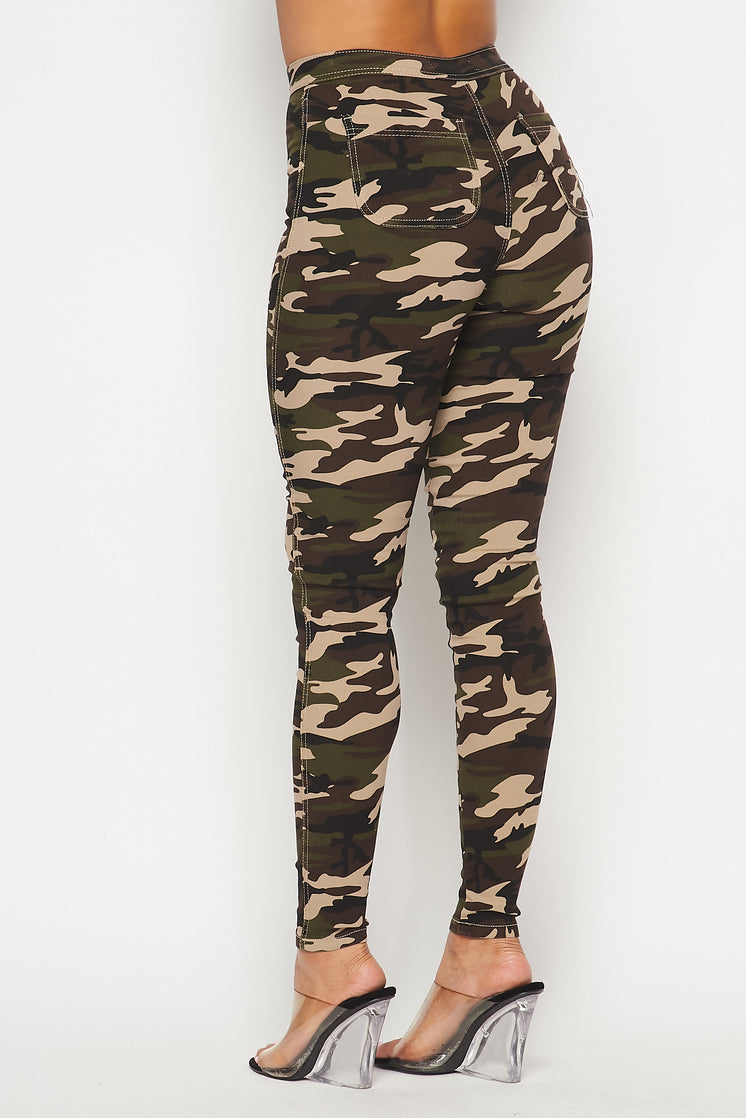 Stretch it Camo Skinny Jean