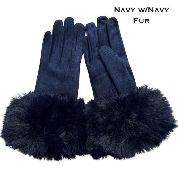 Soft & Furry Velvet Feel Gloves ( More Colors Avail)