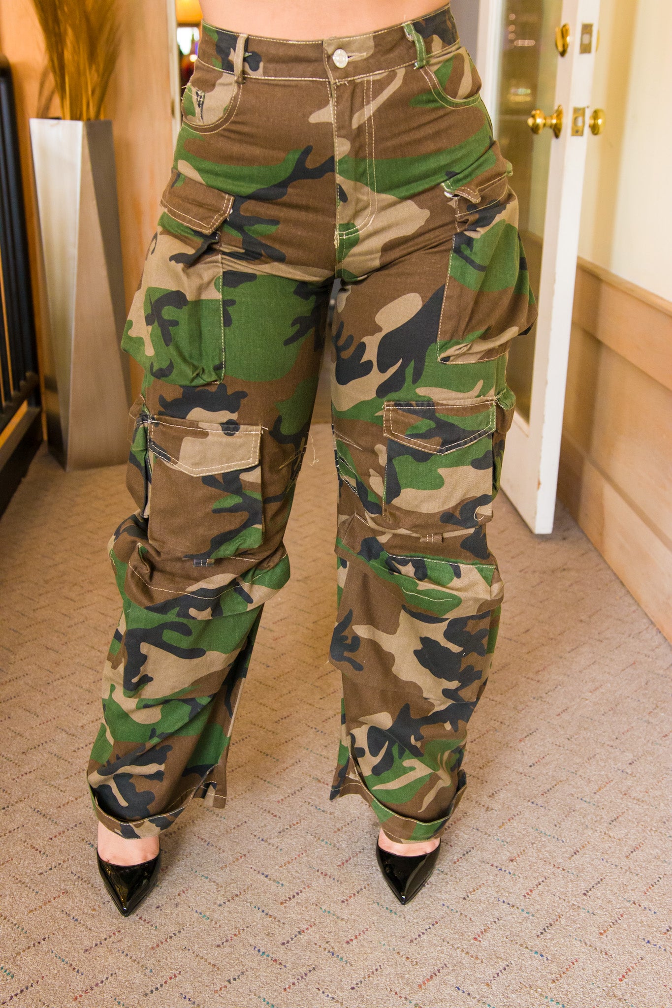 Macea Camo Cargo Pocket Jeans
