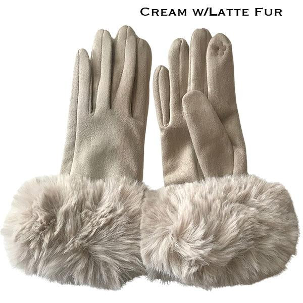 Soft & Furry Velvet Feel Gloves ( More Colors Avail)