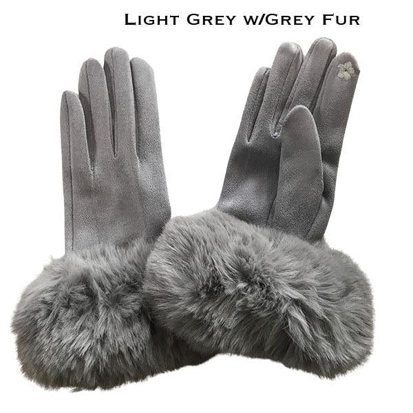 Soft & Furry Velvet Feel Gloves ( More Colors Avail)